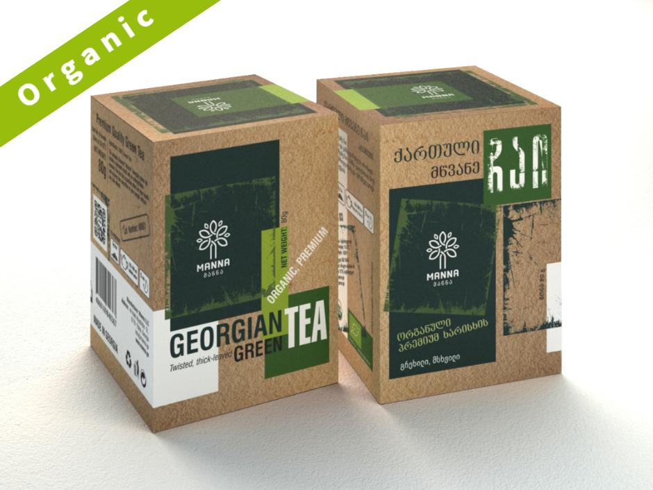 Zelený čaj Manna sypaný 80g Zelený čaj Manna sypaný 80g